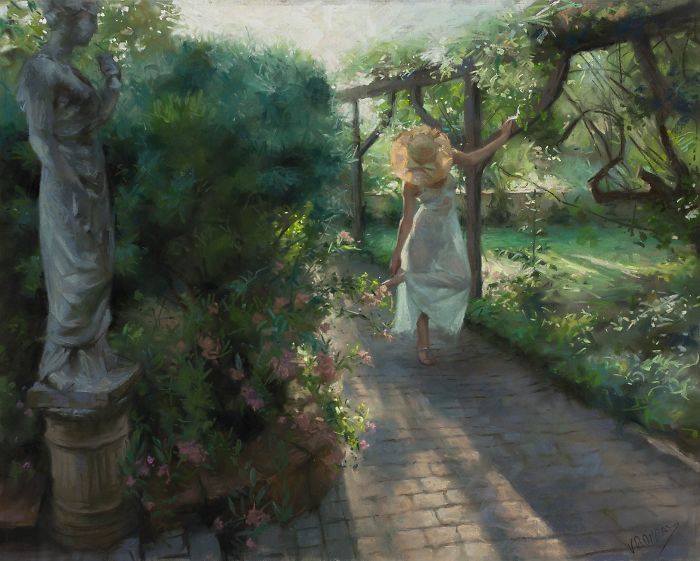 These Paintings Show Feminine Beauty In An Impressive And Poetic Way