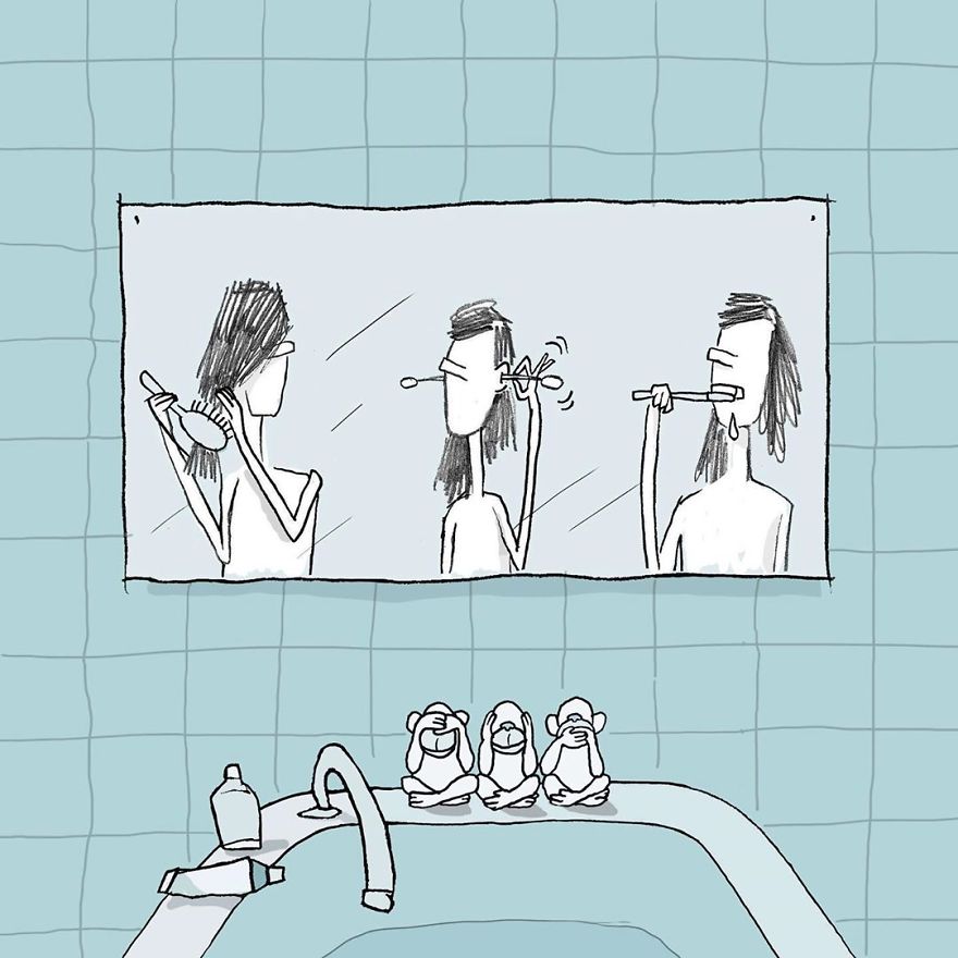 Artist Captures Moments Of Relationships Brightly In Illustrations