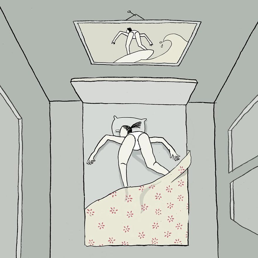 Artist Captures Moments Of Relationships Brightly In Illustrations