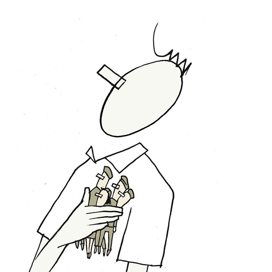 Artist Captures Moments Of Relationships Brightly In Illustrations