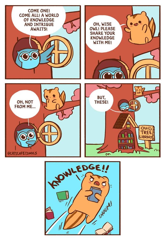 32 Wholesome Comics By Cat's Cafe That Will Brighten Your Day.