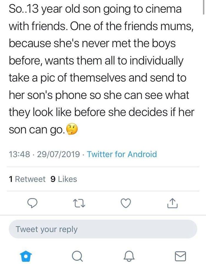 Asking For Pictures Of Children.. Not Weird At All