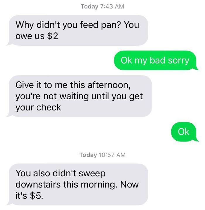 So I Forgot To Do One Thing While I Was Rushed To Get Out The Door, They Are Apparently Charging Me Money? Also The Second Charge Is Literally Made Up. So She’s Piling On Debt Charges For Things I’m Not Doing Now, And If I Don’t Pay Her I’m Screwed. Feels Like 1700’s British Debt