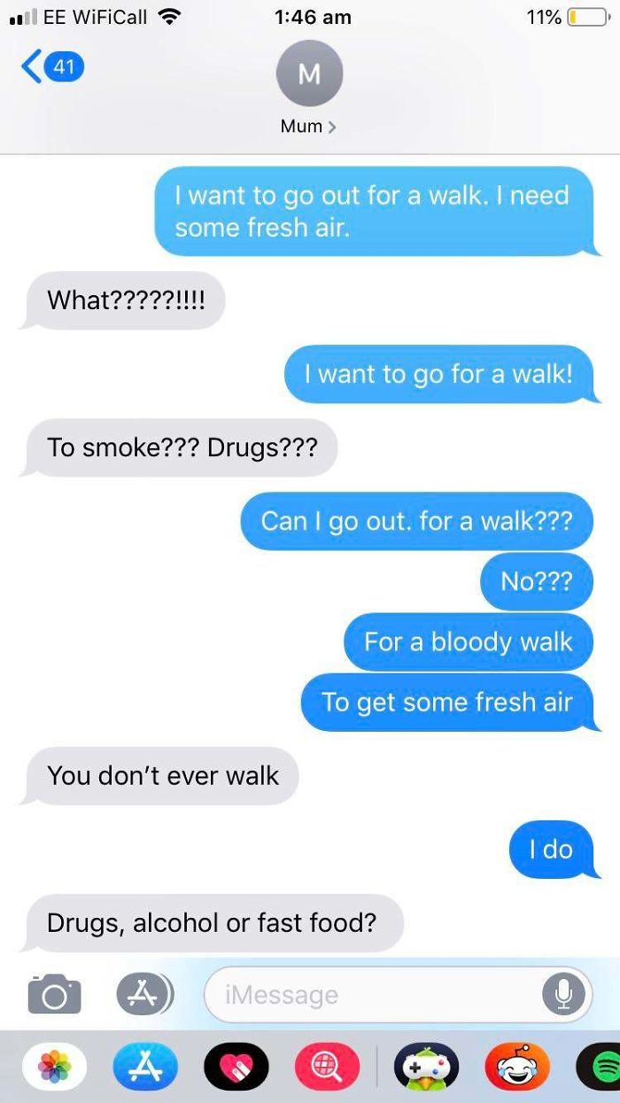 10pm. I Wanted To Go For A Walk, Went Through Some S**t And Had To Clear My Head