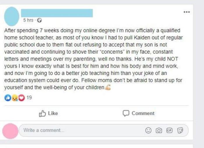 Mothers Don’t Be Afraid To Kill Your Children And Give Them An Awful Education