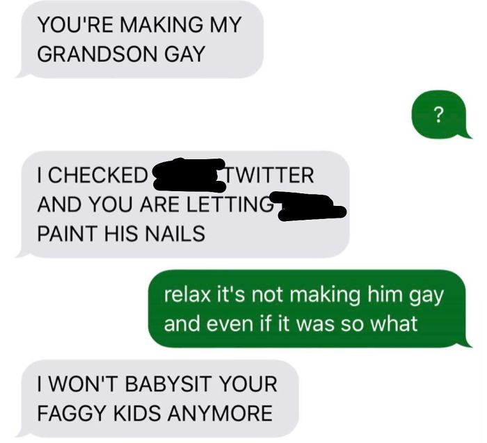 My Financé Son Used Some Of My Daughters Nail Polish And He Posted It To Twitter