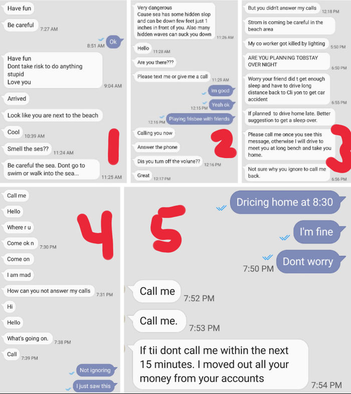 Insane Dad Threatens To Empty My Bank Account For Having Too Much Fun At The Beach