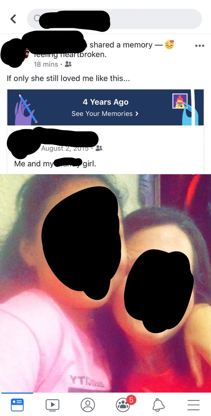 Mom Posted This A Few Days After She Threatened To Have To Cops Called On Me Because I Didn’t Feel Comfortable Talking To Her. I Had An Anxiety Attack And She Looked Me Straight In The Eyes And Told Me To “Quit The Act” While I Was Hyperventilating