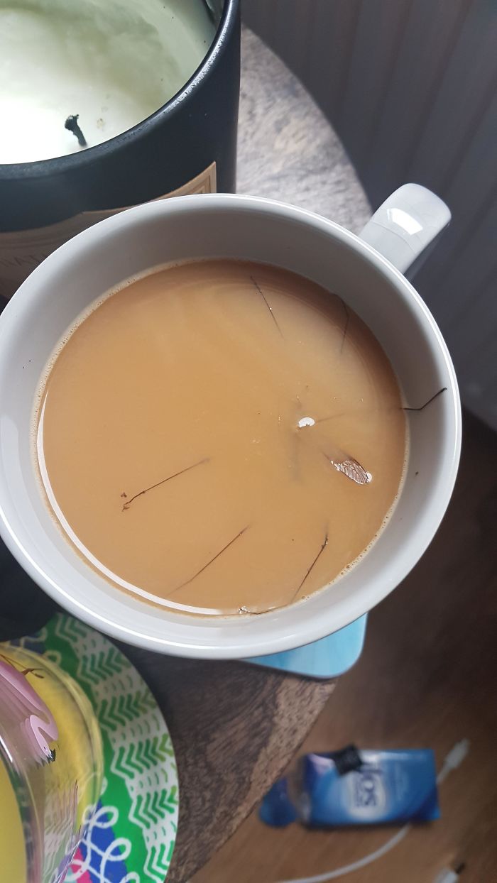 Sat Down To Enjoy A Nice Saturday Morning Cup Of Coffee