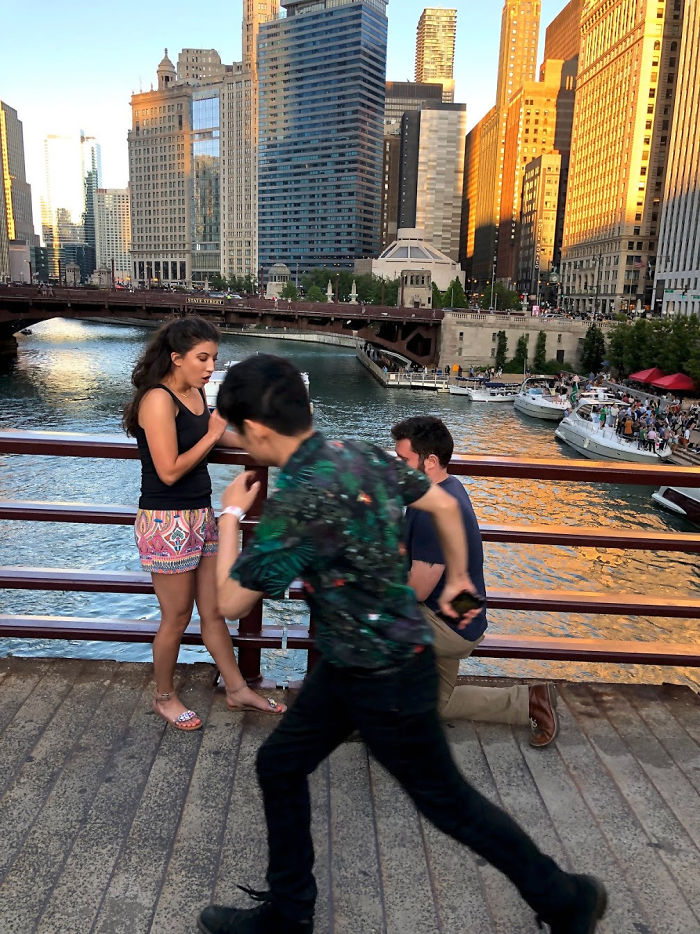 Tried To Capture The Moment I Proposed To My Girlfriend This Weekend