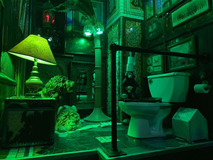This Bathroom At A Bar