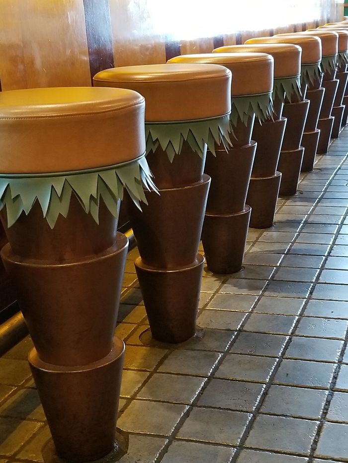 Palm Tree Bar Stools