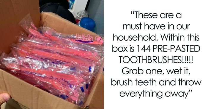 People Are Disgusted With How Wasteful This Woman Is With Her Use Of Pre-Pasted Toothbrushes