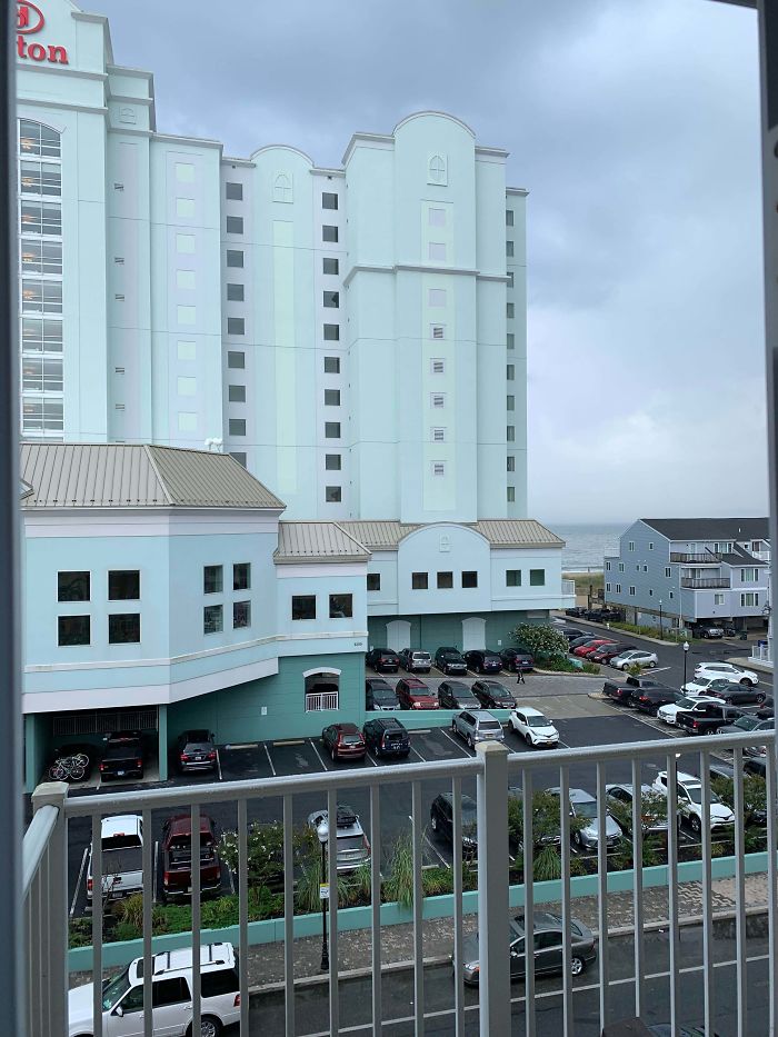 Just Arrived At My “Ocean View” Hotel Room