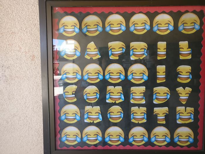 This Advertisment Posted At My School For An Event