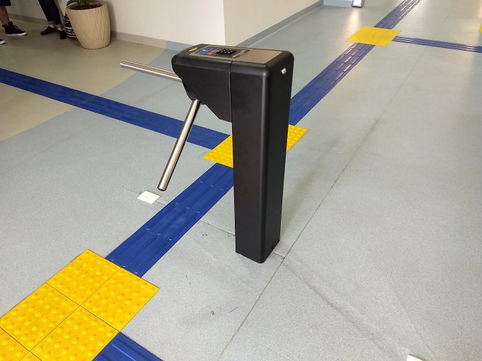 This Ticket Gate At My School