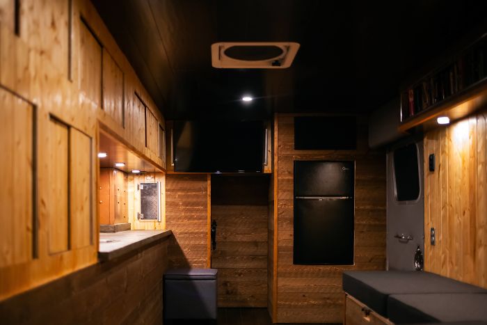 Man Converts An Old Ambulance Into His Dream Home