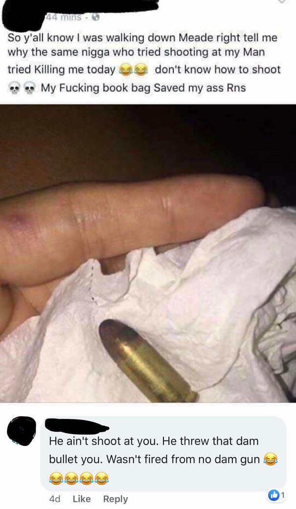 My Book Bag Saved My Life, And Here’s The Bullet As Proof