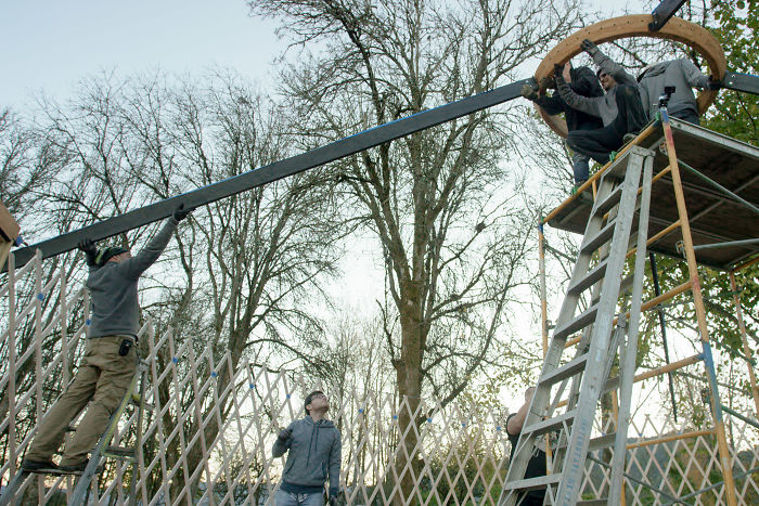 Couple Spends A Year Building Their Dream Yurt And It Looks Amazing