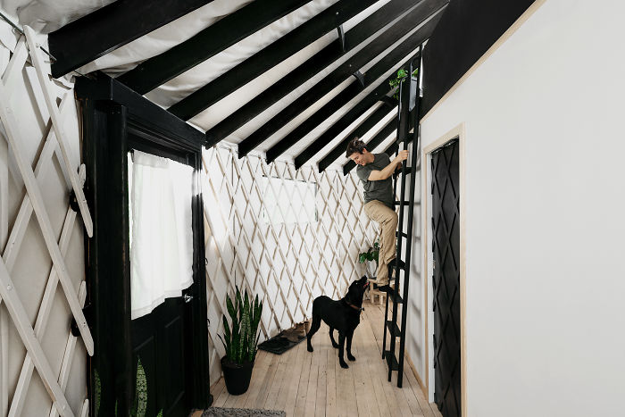 Couple Spends A Year Building Their Dream Yurt And It Looks Amazing