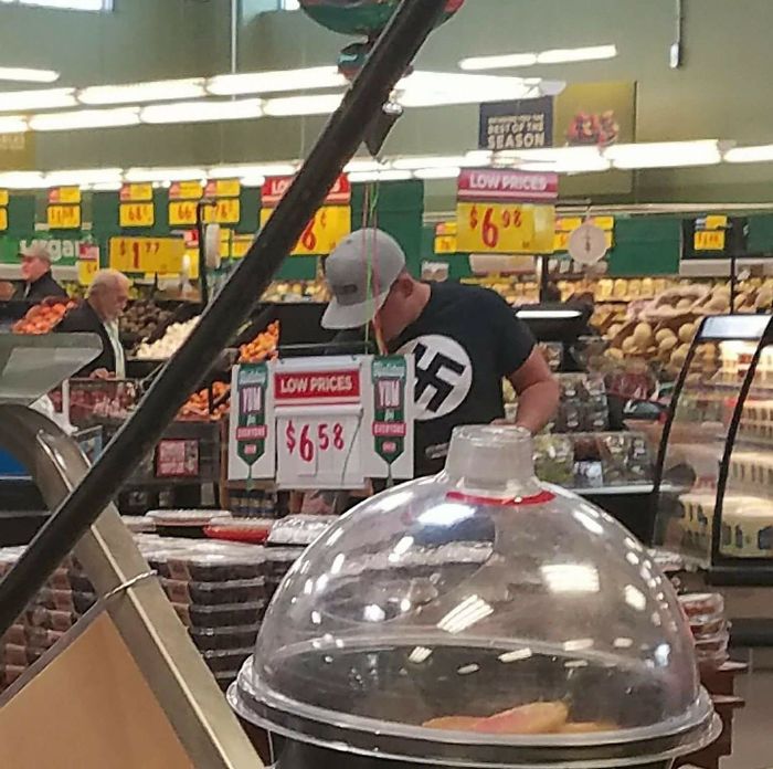 Conroe, Tx Grocery Store. 30 Years In Texas And First Time Seeing This Level Of Open Racism. 2017 Keepin’ It Classy