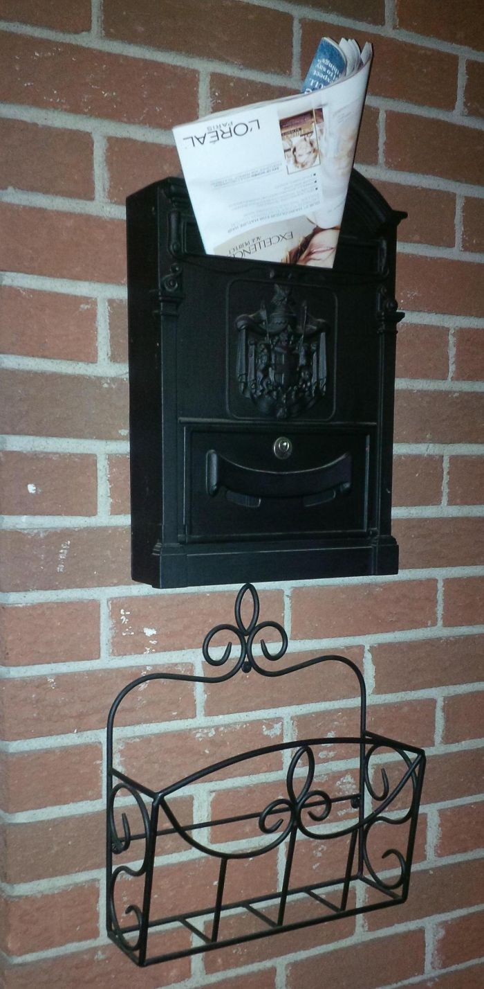 Mailman Consistently Folds & Jams Magazines In Box, Ignores Rack Directly Below