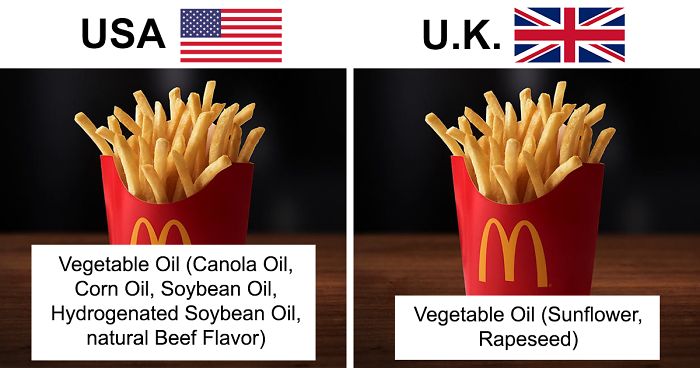This Woman Wrote Down Lists Of Ingredients Of US And UK Products, And The Difference Is Disturbing