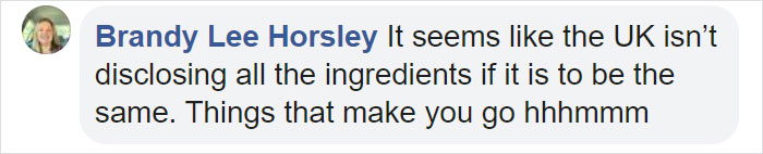 This Woman Wrote Down Lists Of Ingredients Of US And UK Products, And The Difference Is Disturbing This Woman Wrote Down Lists Of Ingredients Of US And UK Products, And The Difference Is Disturbing