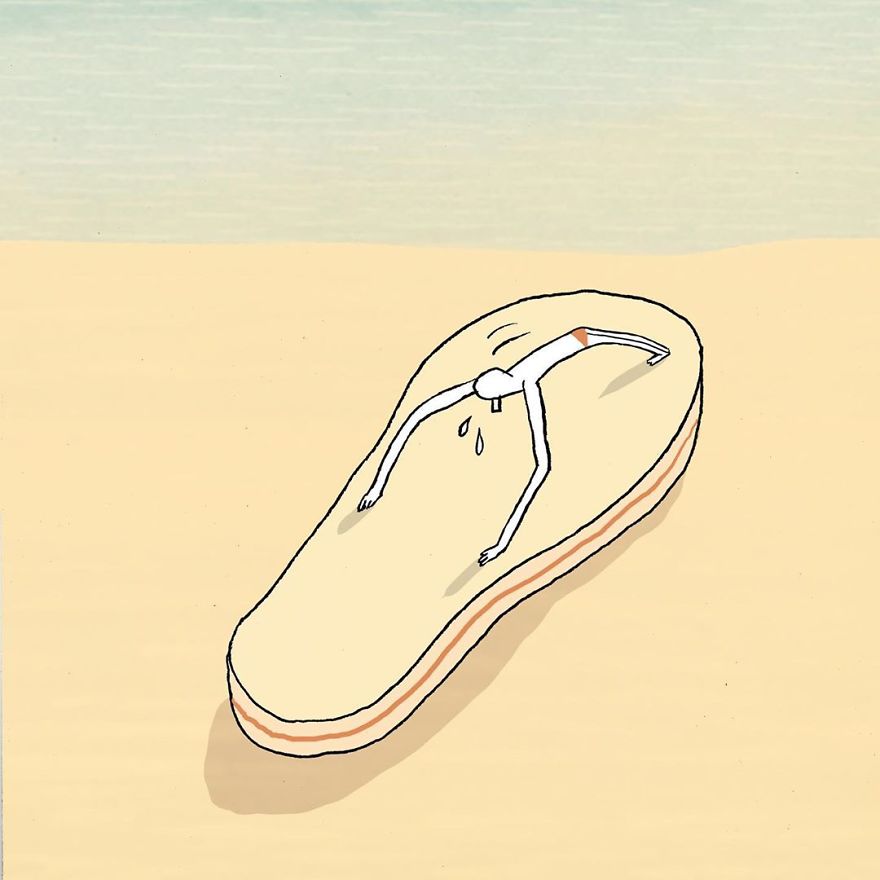 Artist Captures Moments Of Relationships Brightly In Illustrations