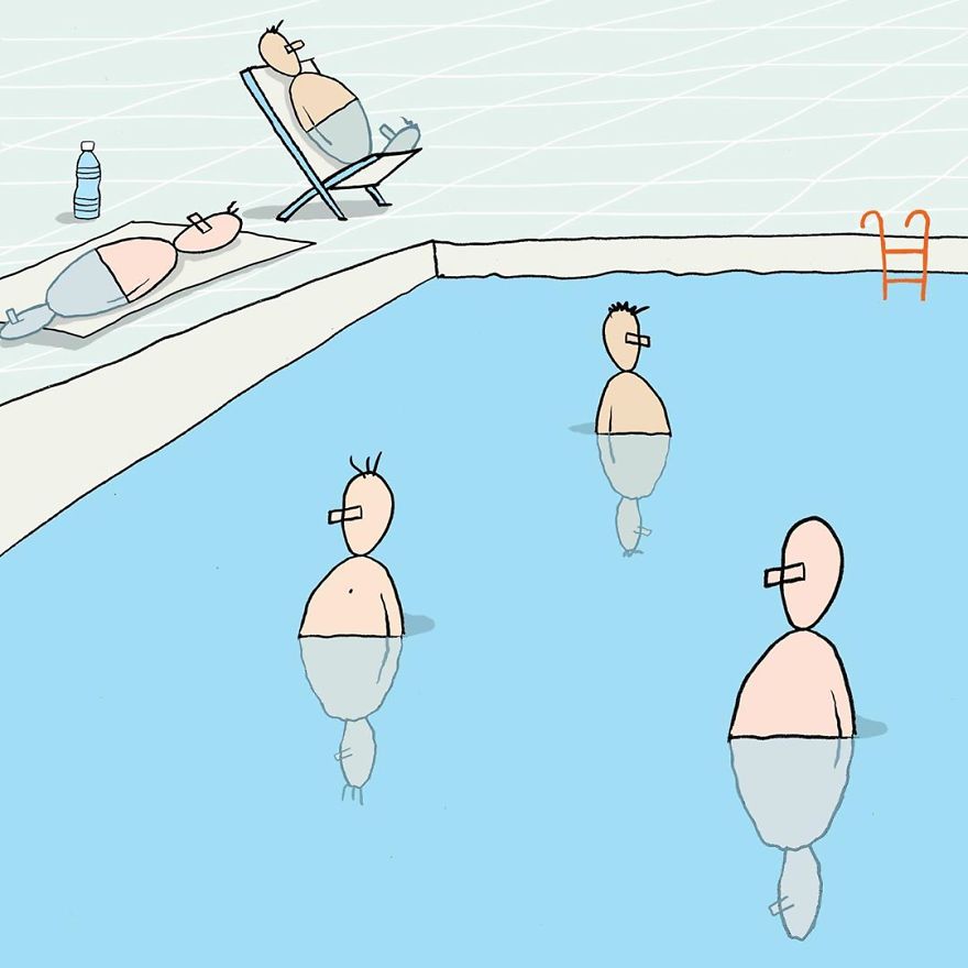 Artist Captures Moments Of Relationships Brightly In Illustrations