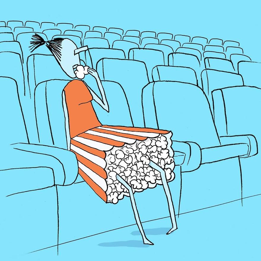 Artist Captures Moments Of Relationships Brightly In Illustrations