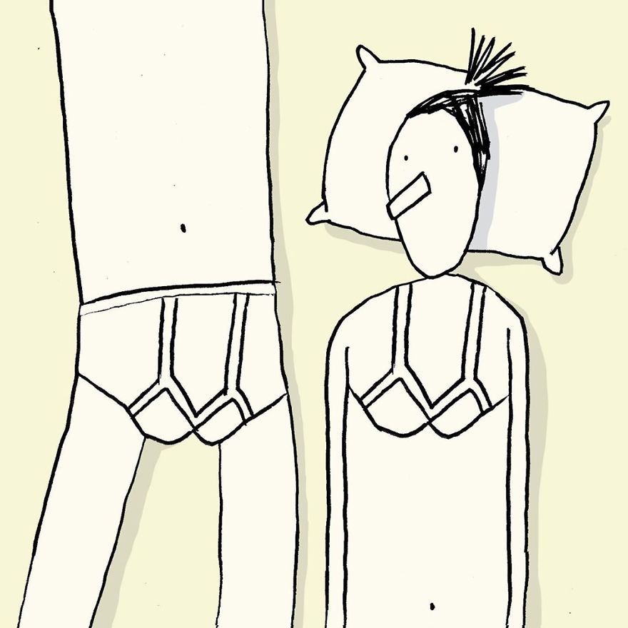 Artist Captures Moments Of Relationships Brightly In Illustrations