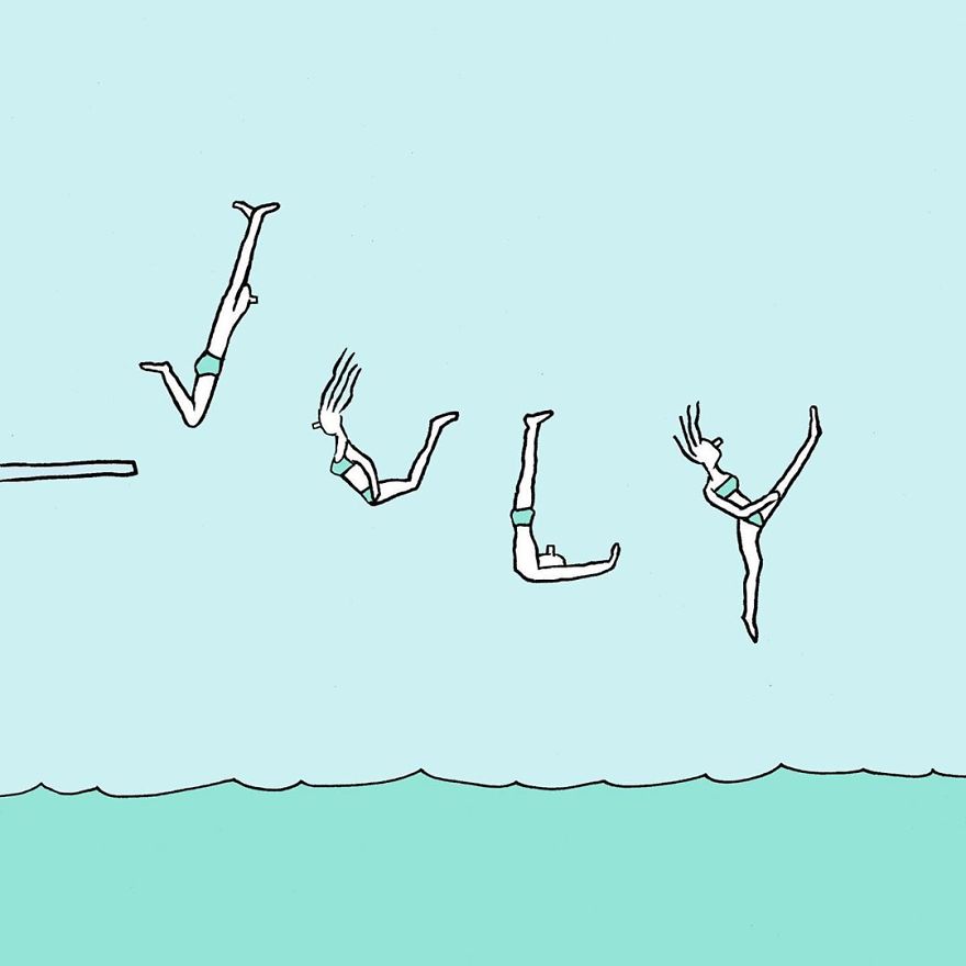 Artist Captures Moments Of Relationships Brightly In Illustrations