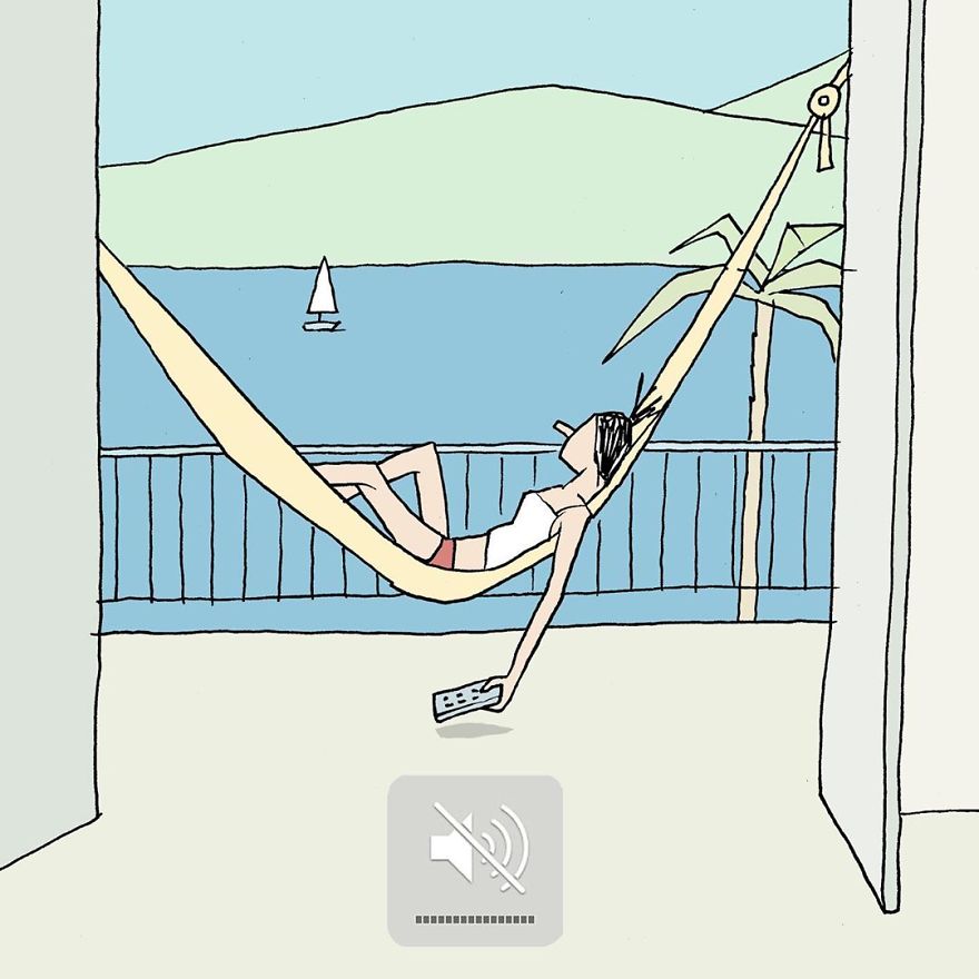 Artist Captures Moments Of Relationships Brightly In Illustrations