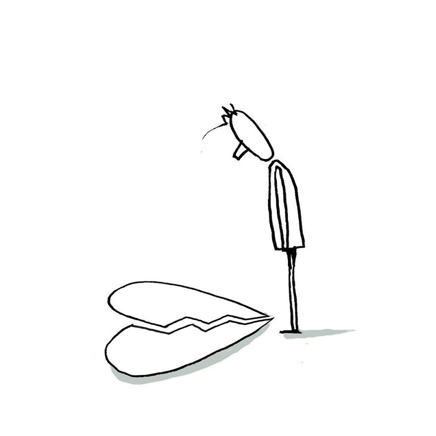 Artist Captures Moments Of Relationships Brightly In Illustrations