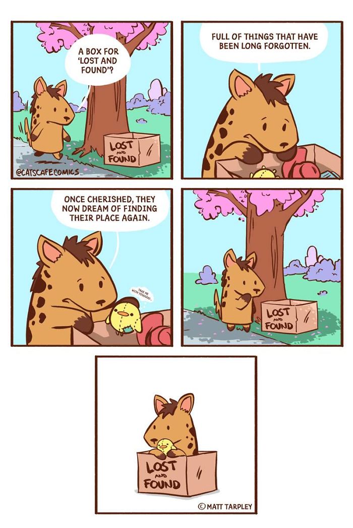 32 Wholesome Comics By Cat's Cafe That Will Brighten Your Day.