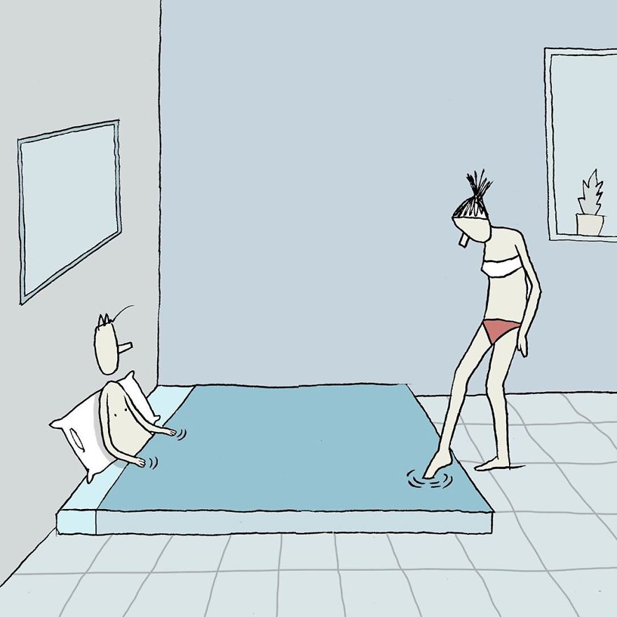 Artist Captures Moments Of Relationships Brightly In Illustrations