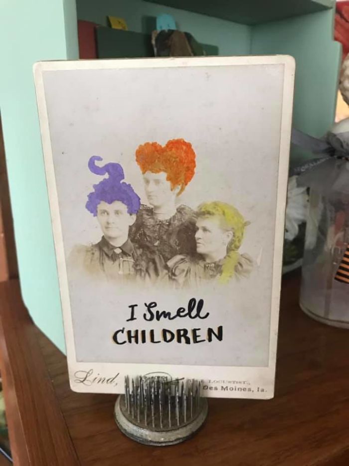 Found At An Antique Store In Greenwood, Mo. Now I Have A Seemingly Irrational Urge To Go Buy Old Photos And Get Out My Paint Markers