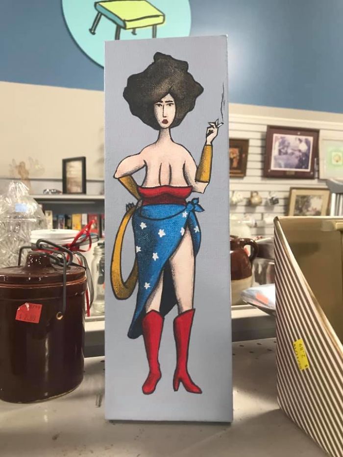 Wonder Woman In Her Senior Years I Guess