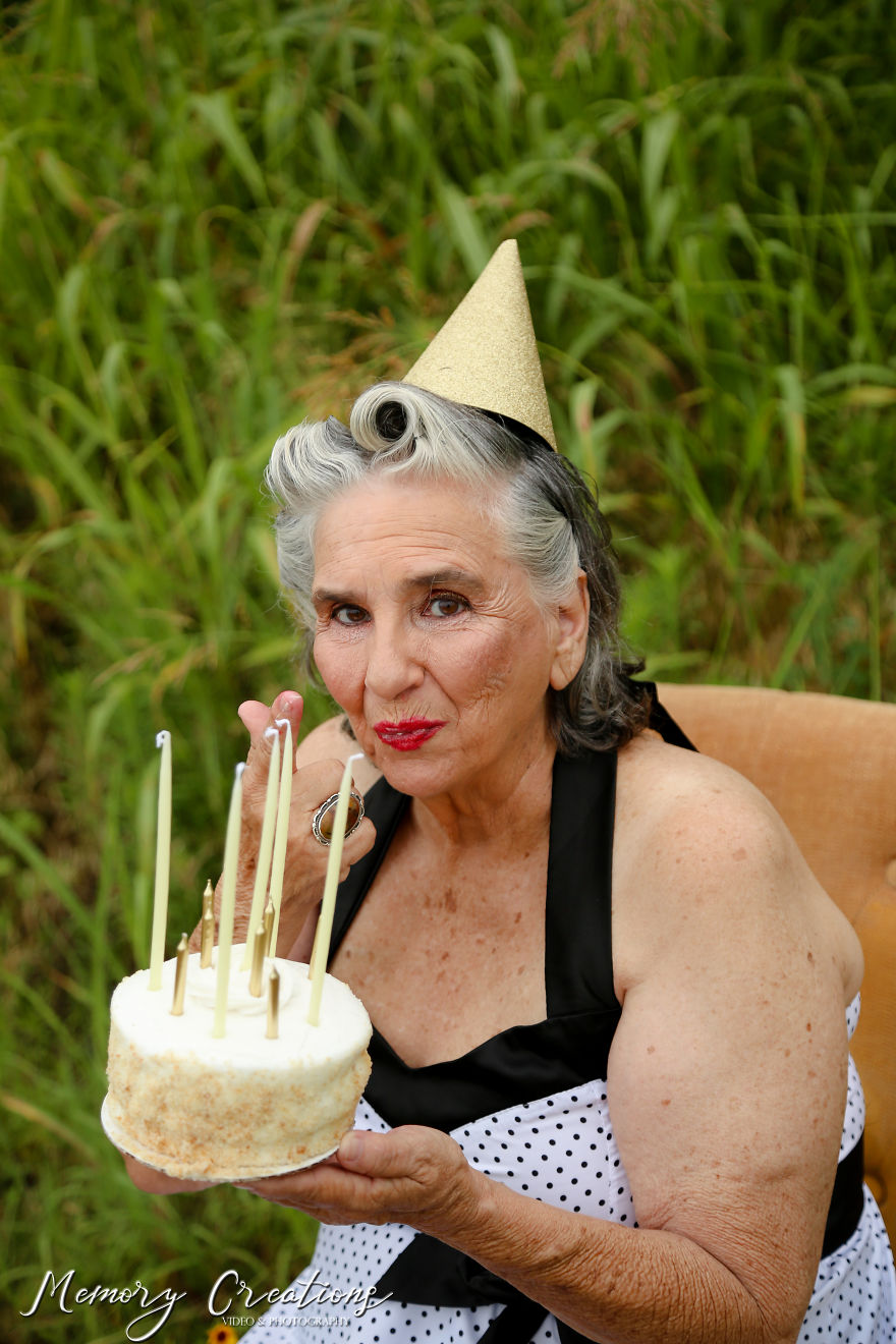 Glamorous Grandma Goals, I Did My Mom's 75th Birthday Pin-Up Photoshoot! Glamorous Grandma Goals, I Did My Mom's 75th Birthday Pin-Up Photoshoot!