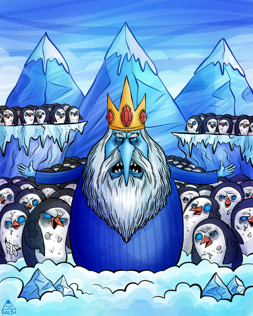 I Create Fan Art Illustrations For My Favorite Comics, TV Shows, And Movies