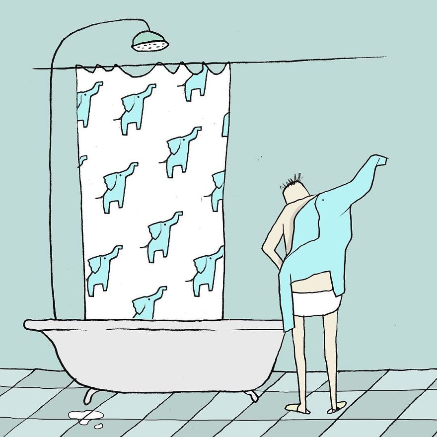 Artist Captures Moments Of Relationships Brightly In Illustrations