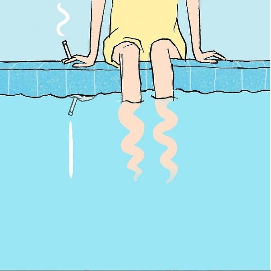 Artist Captures Moments Of Relationships Brightly In Illustrations