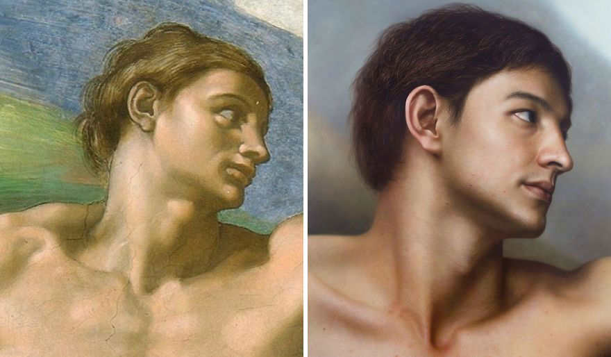 Korean Artist Gives New Life To Busts, Antique Paintings, And Photos By Turning Them Into Hyperrealistic Portraits (9 Pics) Korean Artist Gives New Life To Busts, Antique Paintings, And Photos By Turning Them Into Hyperrealistic Portraits (9 Pics)
