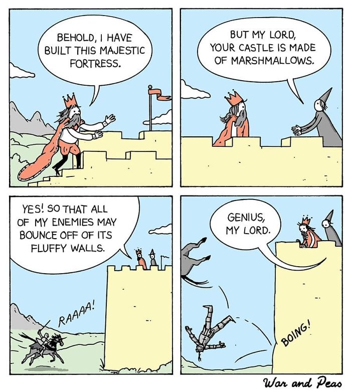 Funny-Comics-War-And-Peas