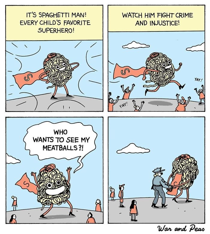 Funny-Comics-War-And-Peas