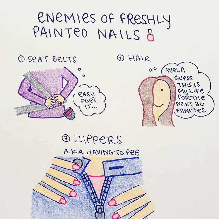 Rookie Mistake: Not Putting Your Hair Up Beforehand