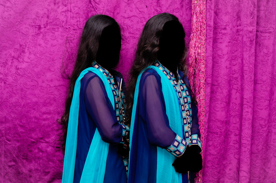 I Show The Darkness That Often Surrounds Small Girls Through My 12 Portraits