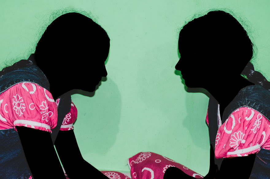 I Show The Darkness That Often Surrounds Small Girls Through My 12 Portraits