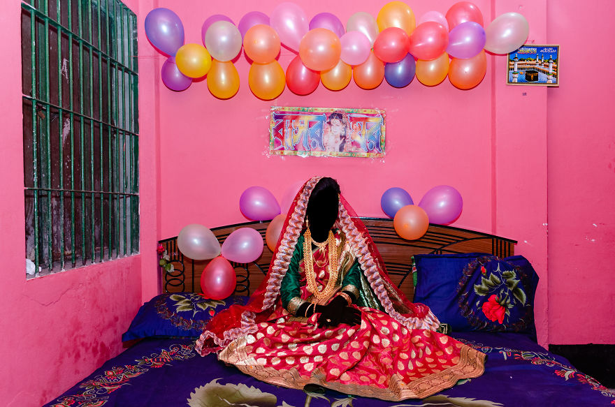 I Show The Darkness That Often Surrounds Small Girls Through My 12 Portraits